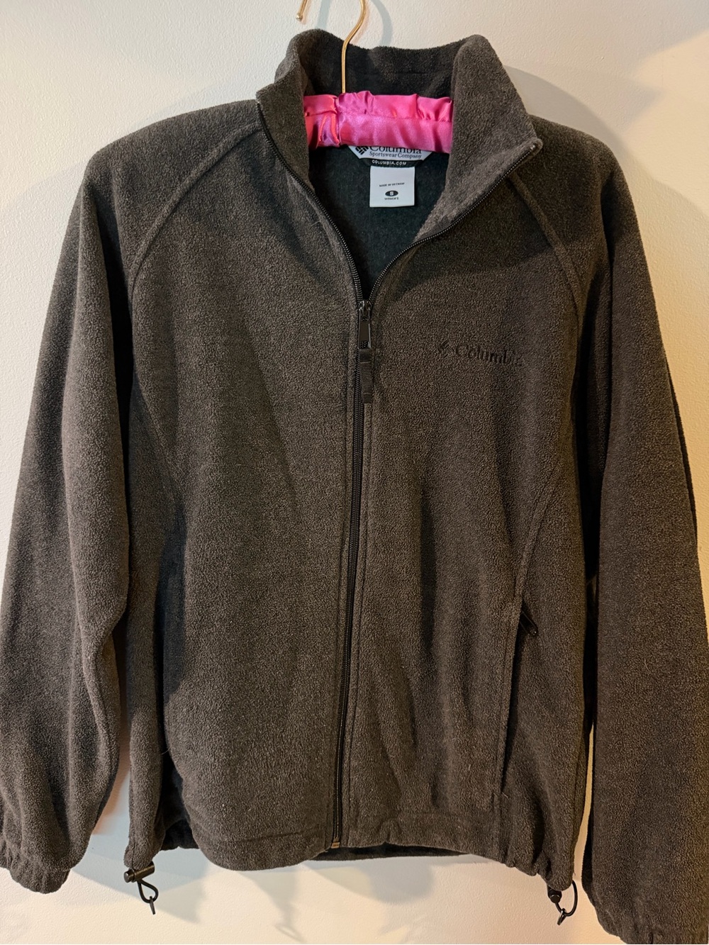Columbia Gray Fleece Jacket